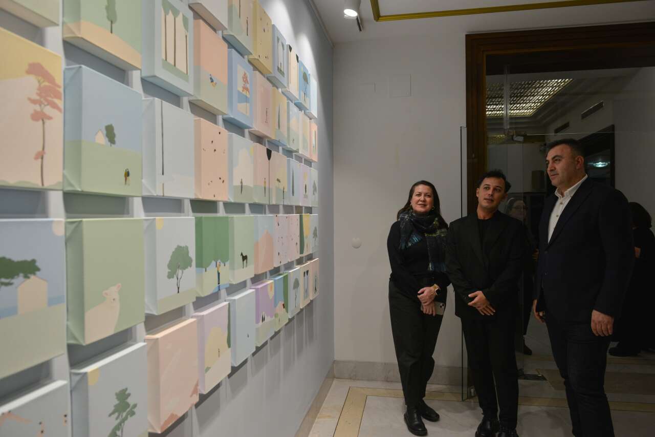 Serdar Acar’ın “Günler” sergisi Tayyare Kültür Merkezi’nde açıldı 6